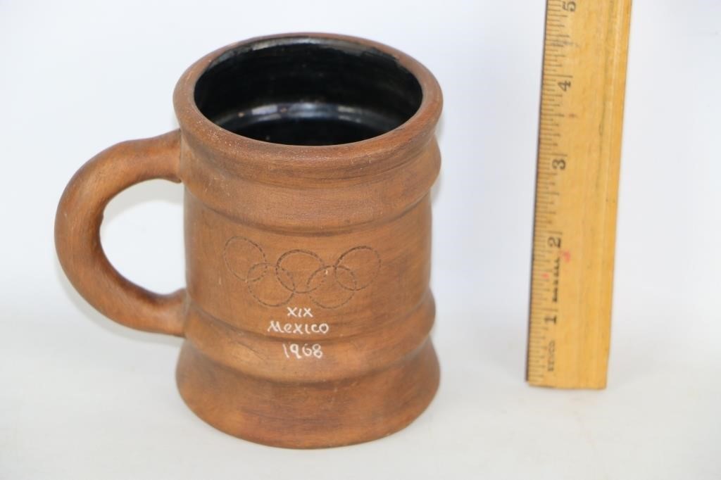 1968 Mexico Olympics Clay Stoneware Mug