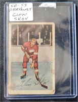 1952-53 Parkhurst Glen Skov Hockey Card