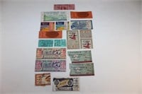 Vintage College Football Ticket Stubs - 1940s
