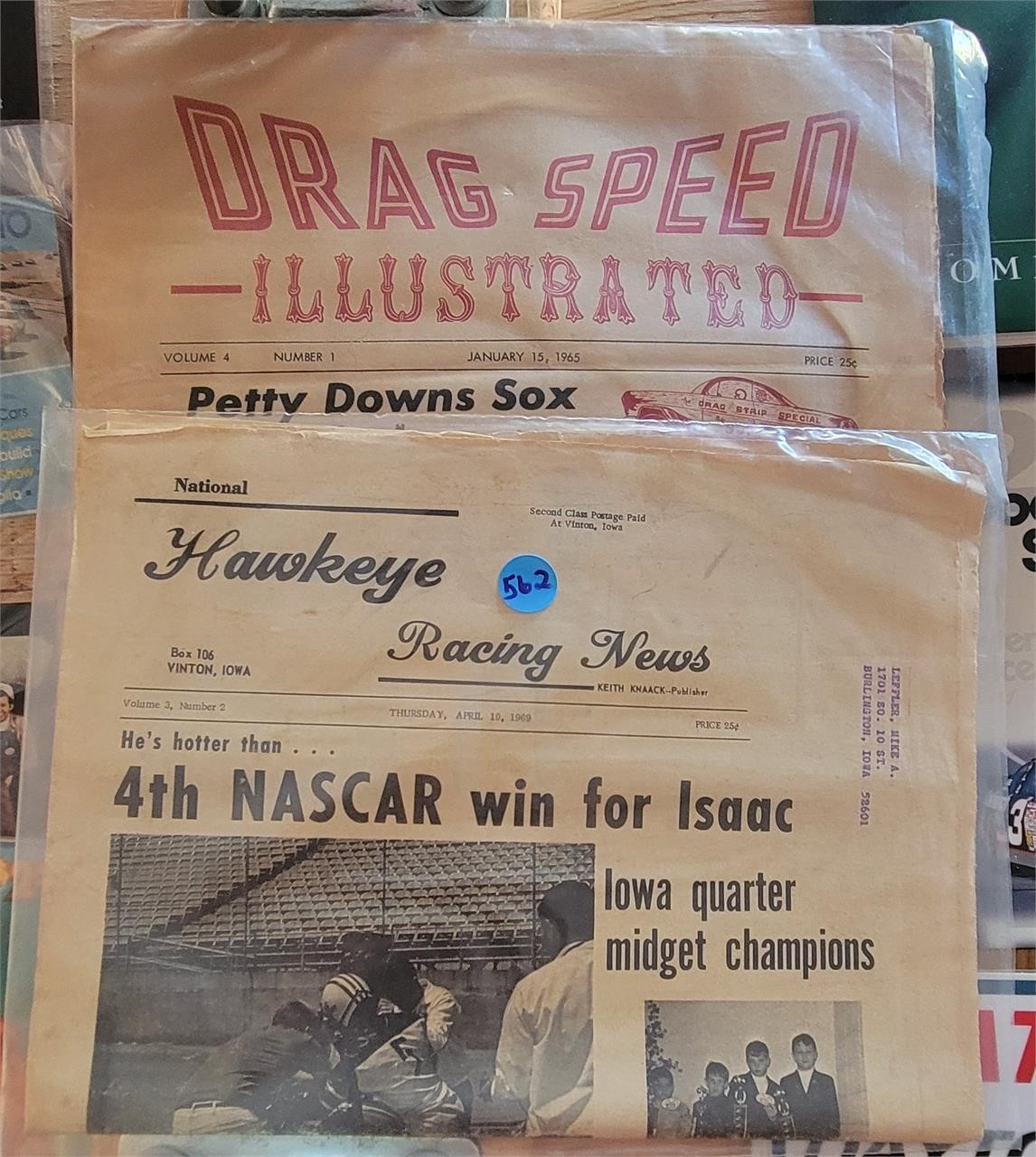 Old Newspapers (racing)