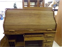 Beautifully Large Roll Top Desk
