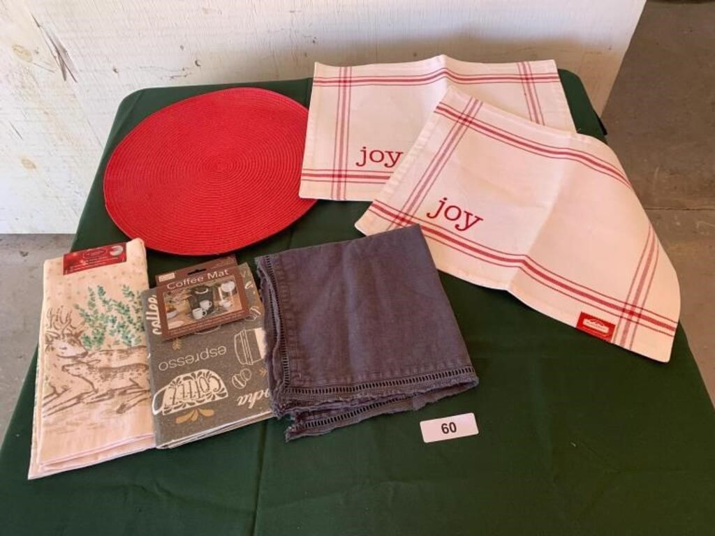 Placemats, Hand Towel, Coffee Mat, Etc.