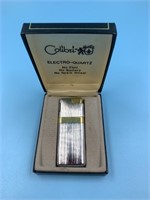 Colibri electric quartz lighter with original box