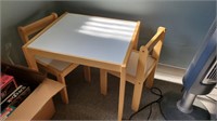 TODDLER TABLE & 2 CHAIRS