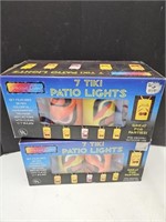 2 Boxes  of Tiki Patio Lights