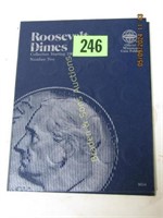 ROOSEVELT DIMES BOOK FROM 1965-1999