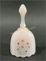 Vintage Fenton Pink Opaline Glass Bell