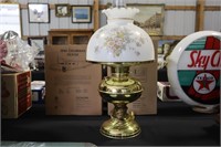 Miller oil lamp converted to electric with