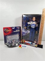 Jimmie Johnson Figure & Dale Jr Die Cast