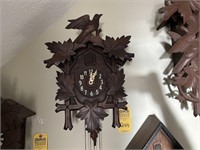 CUCKOO CLOCK - WOOD - 17x13x7