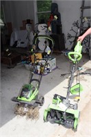 Earthwise 40v Snow Blower & Cultivator