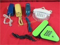 Vintage Telephones Rotary & Touchtone 2pc lot