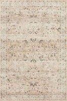 Hathaway Vintage Distressed Oriental Area Rug 9x12