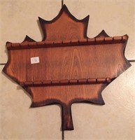 15x15" wooden spoon rack -damage on 2 tips