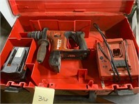 L316- Hilti 38 Volt Battery Operated Hammer Drill
