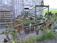 JD 4 Row Front Mount Cultivator & Track Removers