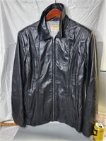 Large Lambskin  Leather coat