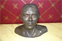 COMPOSITE BUST OF DR. WILLIAM BAILEY 16" W X 12"