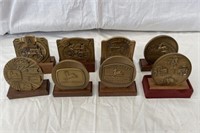 8- John Deere Calendar Medallions