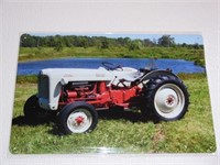 Ford Tractors Tin Sign 12x8"