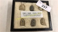 1861-1865 civil war bullets