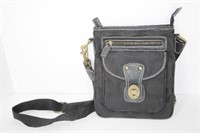 Coach purse. Black with bronze accents. 4