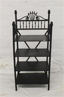 4 Tier Antique painted Stand 48"x18"x14"