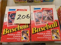 2 Full Boxes Of 1990 Donruss Baseball Gum Cards