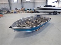 NEW 2023 12.5 Ft Aluminum Fishing Boat HIQC1414L22