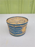 VTG FREEMAN DAIRY CARDBOARD COTTAGE CHEESE