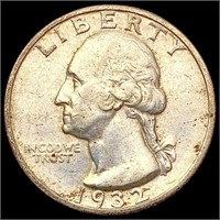 1932-S Washington Silver Quarter CLOSELY