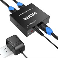 4K HDMI Splitter 1 in 2 out, 1 to 2 HDMI Splitter