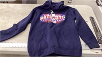 NWT Youth Large New England Patriots hooded
