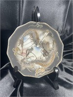 Rare Japanese Dragon Satsuma Plate $$$$