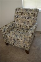 Recliner  35x35x40" Tall at Back