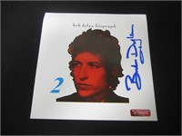 Bob Dylan Signed CD Page RCA COA