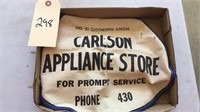 Carlson Appliance Store No. 51 clothespin apron