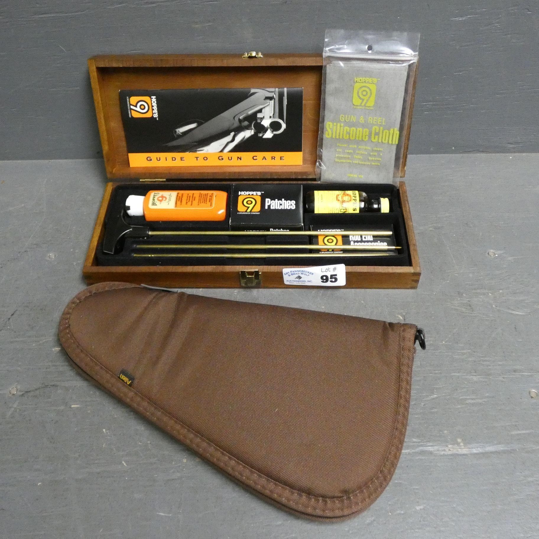 Soft Allen Pistol Case & Gun Cleaning Kit