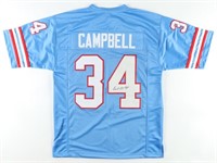 Autographed Earl Campbell Jersey