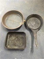 Vintage cook pans
