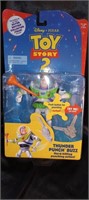 Disney's Toy Story 2 Thunder Punch Buzz action