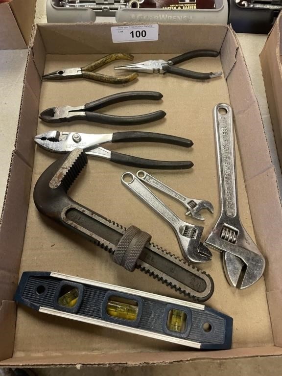 PLIERS, WRENCHES AND MORE