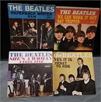 4 - Beatles 45 record sleeves
