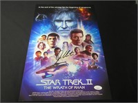 William Shatner signed 11x17 photo JSA COA