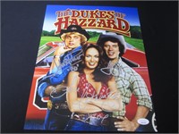 Dukes of Hazzard signed 11x14 photo JSA COA