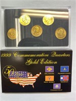 1999 Gold edition state quarters