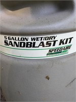 Shop - 5 Gal. Sandblast Kit