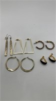 Black and Gold Earring Lot