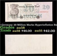 1923 Weimar Germany 20 Million Marks Hyperinflatio