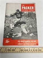1948 Packers Vs Rams Football Program